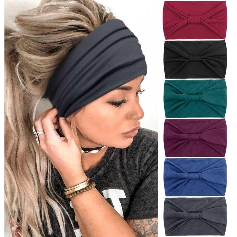 Versatile Stretchable Headbands for Women - Perfect for Yoga & Everyday Style